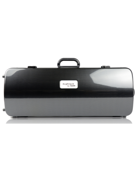 BAM ITALIA 2005XLC CUSTODIA HIGHTECH PER DUE VIOLINOI - BLACK CARBON