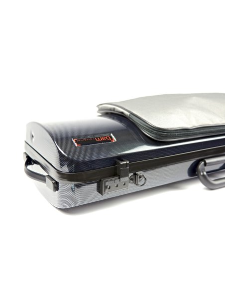 BAM ITALIA 2011XLC CUSTODIA HIGHTECH OBLONG PER VIOLINO POCKET - BLACK CARBON
