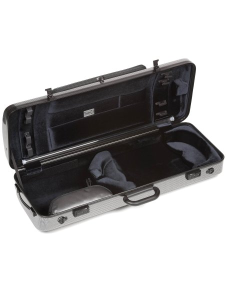BAM ITALIA 2202XLSC CUSTODIA HIGHTECH OBLONG PER VIOLA POCKET - SILVER CARBON
