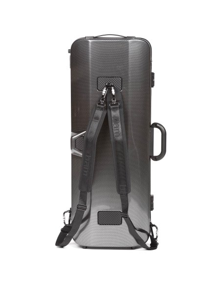 BAM ITALIA 2202XLSC CUSTODIA HIGHTECH OBLONG PER VIOLA POCKET - SILVER CARBON