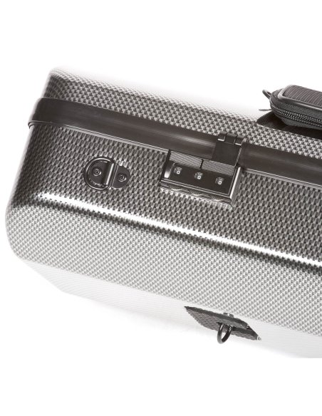 BAM ITALIA 2202XLSC CUSTODIA HIGHTECH OBLONG PER VIOLA POCKET - SILVER CARBON