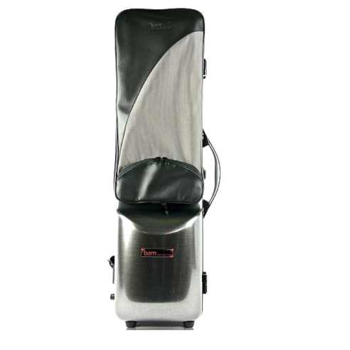 BAM ITALIA 3026XLC CUSTODIA TREKKING PER CLARINETTO BASSO DISCENDENTE AL DO - BLACK CARBON