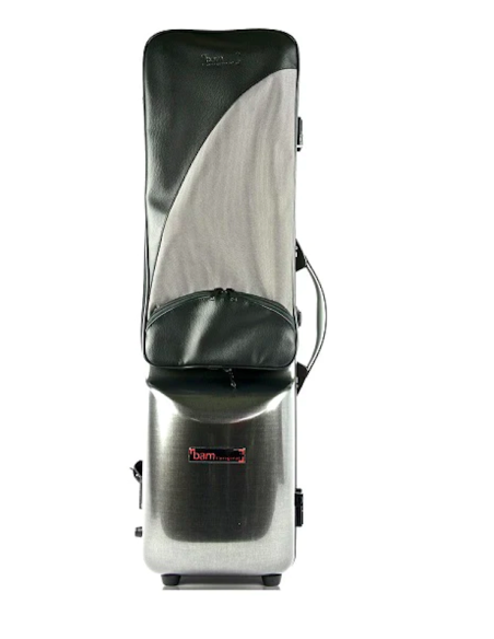 BAM ITALIA 3026XLC CUSTODIA TREKKING PER CLARINETTO BASSO DISCENDENTE AL DO - BLACK CARBON