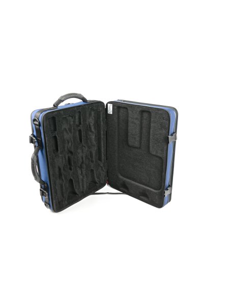 BAM ITALIA 3028SM CUSTODIA TREKKING PER 2 CLARINETTI (SIB LA) - BLUE
