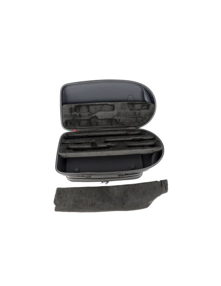BAM ITALIA 4010S CUSTODIA SOFTPACK PER FLAUTO (PIEDE AL DO) OTTAVINO E LEGGIO - BLACK