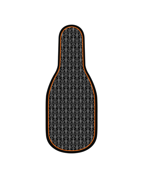 BAM ITALIA BFIC-0047 DOPPIO STRATO IN SETA PER BORSA PER VIOLINO - ORANGE
