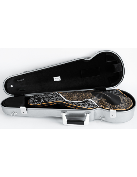 BAM ITALIA BFIC-0047 DOPPIO STRATO IN SETA PER BORSA PER VIOLINO - ORANGE
