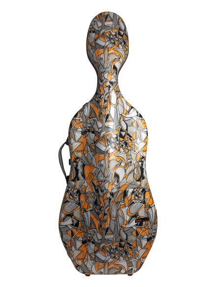 BAM ITALIA CUB1005XLN CUSTODIA HIGHTECH CUBE SLIM PER VIOLONCELLO - LIMITED EDITION