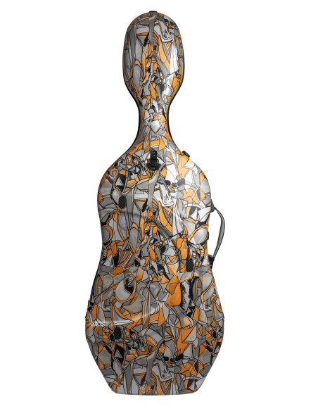 BAM ITALIA CUB1005XLN CUSTODIA HIGHTECH CUBE SLIM PER VIOLONCELLO - LIMITED EDITION