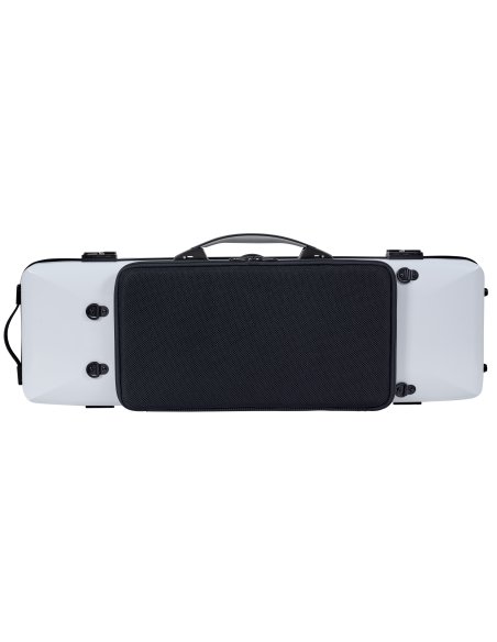 BAM ITALIA ICE2018XLWN CUSTODIA HIGHTECH ICE SUPREME OBLONG PER VIOLINO - WHITE - BLACK VERSION