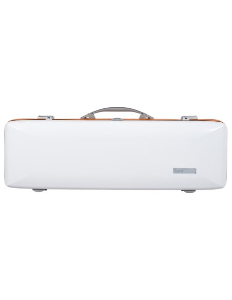 BAM ITALIA ICE2018XLWO CUSTODIA HIGHTECH ICE SUPREME OBLONG PER VIOLINO - WHITE - ORANGE VERSION