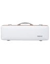 BAM ITALIA ICE2018XLWO CUSTODIA HIGHTECH ICE SUPREME OBLONG PER VIOLINO - WHITE - ORANGE VERSION