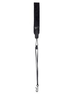 BAM ITALIA ST-0022 TRACOLLA IMBOTTITA PER STRUMENTI A FIATO - GANCIO IN METALLO - NOIR