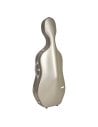 BAM ITALIA SUP1005XLCS CUSTODIA HIGHTECH SUPREME IN POLICARBONATO PER VIOLONCELLO - CHAMPAGNE - SILVER