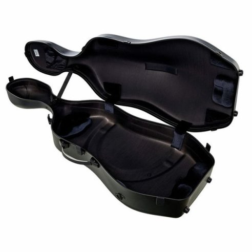BAM ITALIA SUP1005XLNN CUSTODIA HIGHTECH SUPREME IN POLICARBONATO PER VIOLONCELLO - BLACK - BLACK VERSION