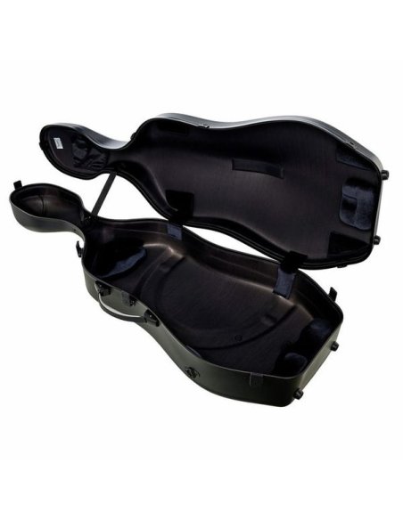 BAM ITALIA SUP1005XLNN CUSTODIA HIGHTECH SUPREME IN POLICARBONATO PER VIOLONCELLO - BLACK - BLACK VERSION