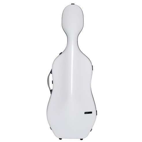 BAM ITALIA SUP1005XLWN CUSTODIA HIGHTECH SUPREME ICE IN POLICARBONATO PER VIOLONCELLO - WHITE - BLACK VERSION