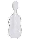 BAM ITALIA SUP1005XLWN CUSTODIA HIGHTECH SUPREME ICE IN POLICARBONATO PER VIOLONCELLO - WHITE - BLACK VERSION