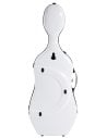BAM ITALIA SUP1005XLWN CUSTODIA HIGHTECH SUPREME ICE IN POLICARBONATO PER VIOLONCELLO - WHITE - BLACK VERSION