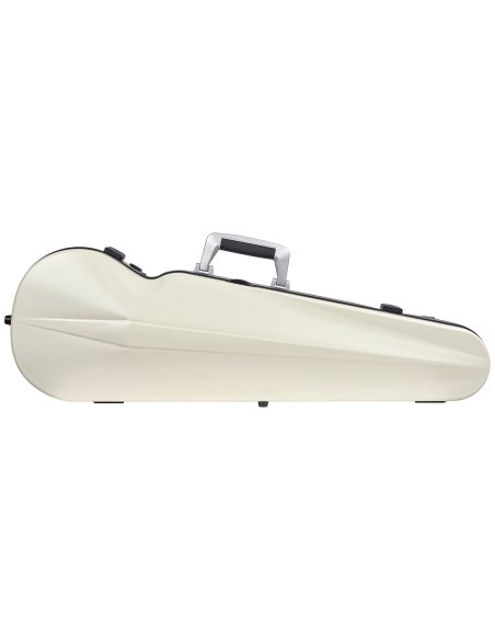 BAM ITALIA SUP2002XLWN CUSTODIA HIGHTECH SUPREME ICE CONTOURED IN POLICARBONATO PER VIOLINO - WHITE - BLACK VERSION