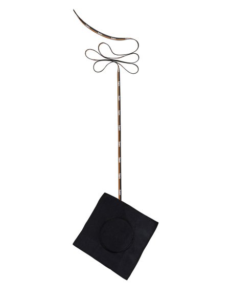 BAM ITALIA SW-0015 PANNO IN MICROFIBRA PER PULIZIA INTERNA PER SAX TENORE - NOIR