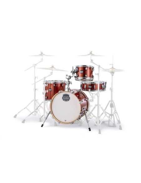 MAPEX IT MA486SOR MARS BIRCH BE BOP 4 PEZZI BLOOD ORANGE SPARKLE