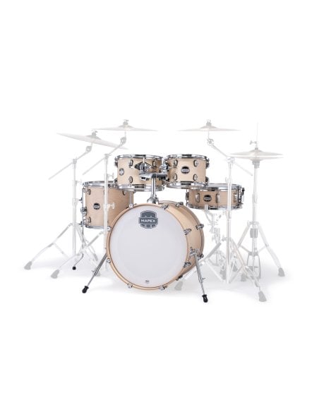 MAPEX IT MM504SFNW MARS MAPLE FUSION 5 PEZZI NATURAL SATIN