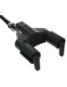 HERCULES IT HCGSP-40SB+ SUPPORTO DA SLATWALL 16MM PER CHITARRA/BASSO