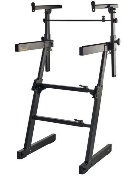 HERCULES IT HCKS-410B SUPPORTO PER TASTIERA DOPPIO AUTO LOCK