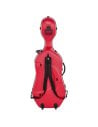 BAM ITALIA 1001SWR CUSTODIA CLASSIC PER VIOLONCELLO - RUOTE - RED