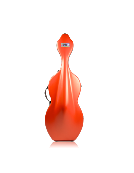 BAM ITALIA 1003XLWORG CUSTODIA SHAMROCK HIGHTECH PER VIOLONCELLO - RUOTE - ORANGEY