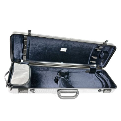 BAM ITALIA 2001XLS CUSTODIA HIGHTECH OBLONG PER VIOLINO - METALLIC SILVER