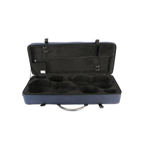 BAM ITALIA 2005SM CUSTODIA CLASSIC PER DUE VIOLINOI - NAVY BLUE