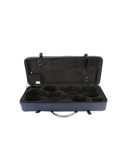 BAM ITALIA 2005SM CUSTODIA CLASSIC PER DUE VIOLINOI - NAVY BLUE