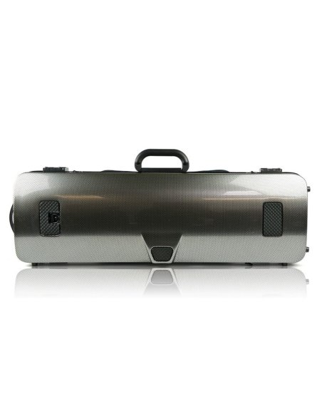BAM ITALIA 2011XL CUSTODIA HIGHTECH OBLONG PER VIOLINO POCKET - METALLIC SILVER