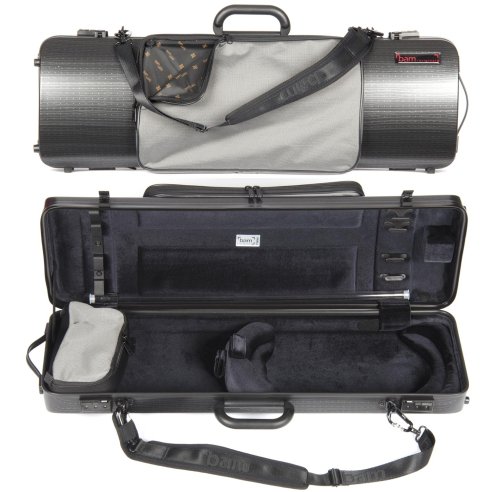 BAM ITALIA 2011XLLB CUSTODIA HIGHTECH OBLONG PER VIOLINO POCKET - BLACK LAZURE