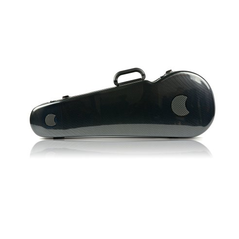 BAM ITALIA 2200XLC CUSTODIA HIGHTECH CONTOURED PER VIOLA - BLACK CARBON