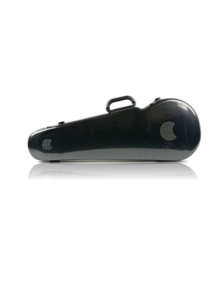 BAM ITALIA 2200XLC CUSTODIA HIGHTECH CONTOURED PER VIOLA - BLACK CARBON