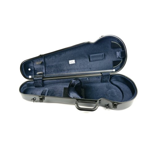 BAM ITALIA 2200XLC CUSTODIA HIGHTECH CONTOURED PER VIOLA - BLACK CARBON