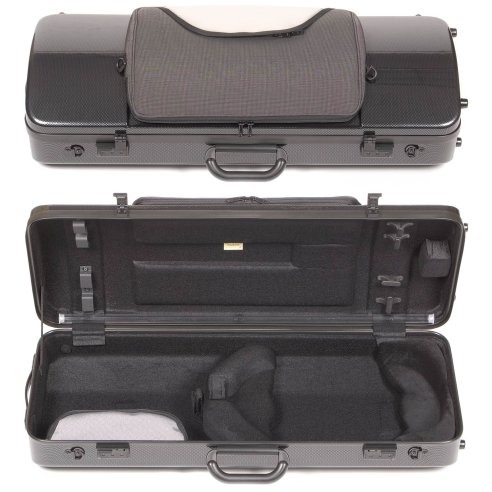 BAM ITALIA 2202XLC CUSTODIA HIGHTECH OBLONG PER VIOLA POCKET - BLACK CARBON