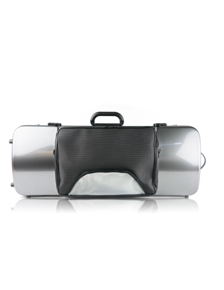 BAM ITALIA 2202XLS CUSTODIA HIGHTECH OBLONG PER VIOLA POCKET - METALLIC SILVER