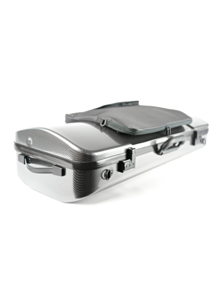 BAM ITALIA 2202XLS CUSTODIA HIGHTECH OBLONG PER VIOLA POCKET - METALLIC SILVER