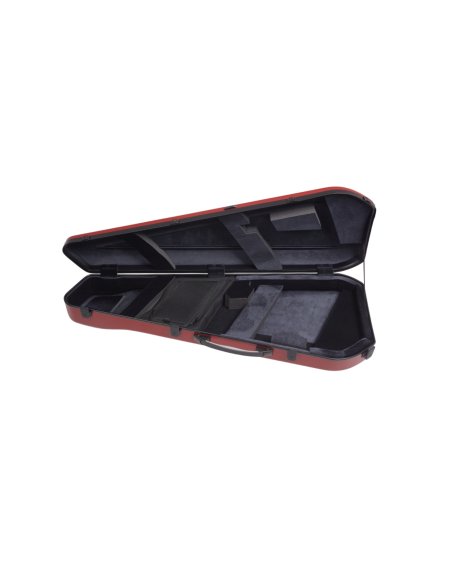 BAM ITALIA 8100SRG CUSTODIA CREW REGOLABILE PER CHITARRA ELETTRICA - POMEGRANATE RED