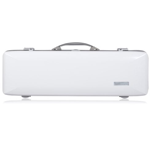 BAM ITALIA ICE2018XLWS CUSTODIA HIGHTECH ICE SUPREME OBLONG PER VIOLINO - WHITE- SILVER VERSION