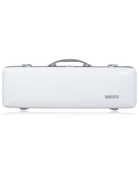 BAM ITALIA ICE2018XLWS CUSTODIA HIGHTECH ICE SUPREME OBLONG PER VIOLINO - WHITE- SILVER VERSION
