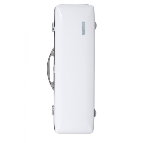 BAM ITALIA ICE2018XLWS CUSTODIA HIGHTECH ICE SUPREME OBLONG PER VIOLINO - WHITE- SILVER VERSION