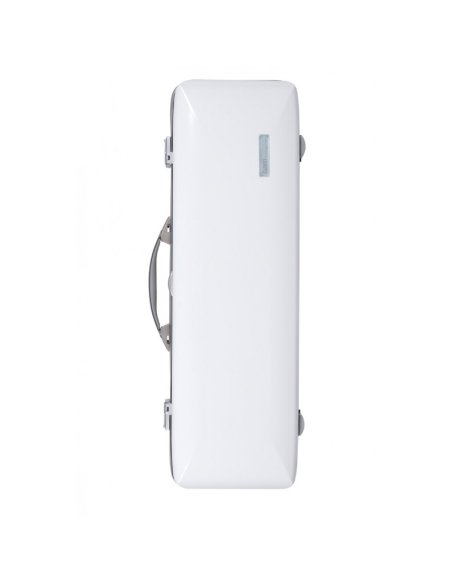 BAM ITALIA ICE2018XLWS CUSTODIA HIGHTECH ICE SUPREME OBLONG PER VIOLINO - WHITE- SILVER VERSION