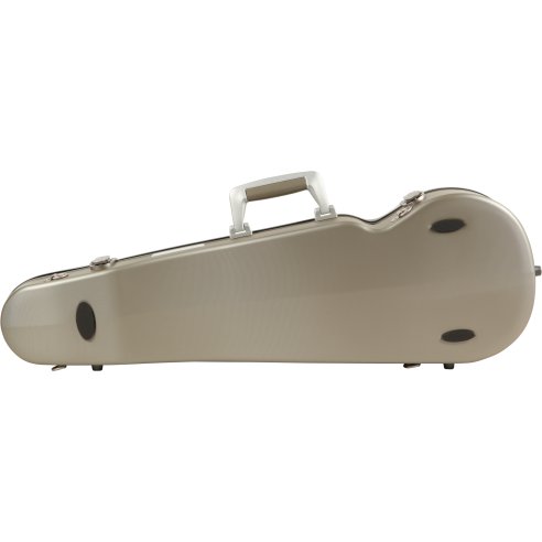 BAM ITALIA OP2002XLCS CUSTODIA HIGHTECH L'OPERA CONTOURED PER VIOLINO - POLICARBONATO - CHAMPAGNE - SILVER