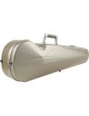 BAM ITALIA OP2002XLCS CUSTODIA HIGHTECH L'OPERA CONTOURED PER VIOLINO - POLICARBONATO - CHAMPAGNE - SILVER