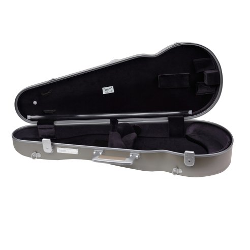 BAM ITALIA OP2200XLCS CUSTODIA HIGHTECH L'OPERA CONTOURED PER VIOLA - POLICARBONATO - CHAMPAGNE - SILVER